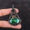 Malachite Pendant Copper Wire Wrapped Pendant Designer Pendant Top Quality Gemstone Jewelry Handmade Pendant Stylish Copper Jewelry For Gift
