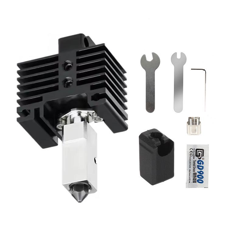Hotend-сборка 3D-принтера T-Rex X1 P1 с закаленной стальной насадкой и керамическим вентилятором