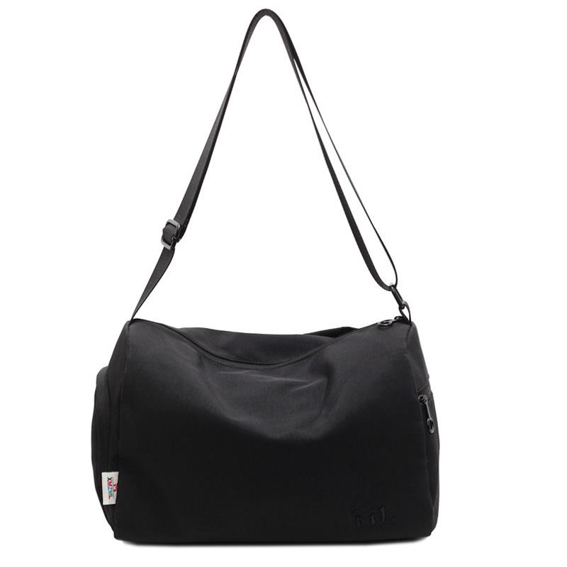 Нейлоновая сумка, простая повседневная и большая вместимость, новая сумка через плечо, легкая сумка через плечо, может быть чемоданом на колесиках