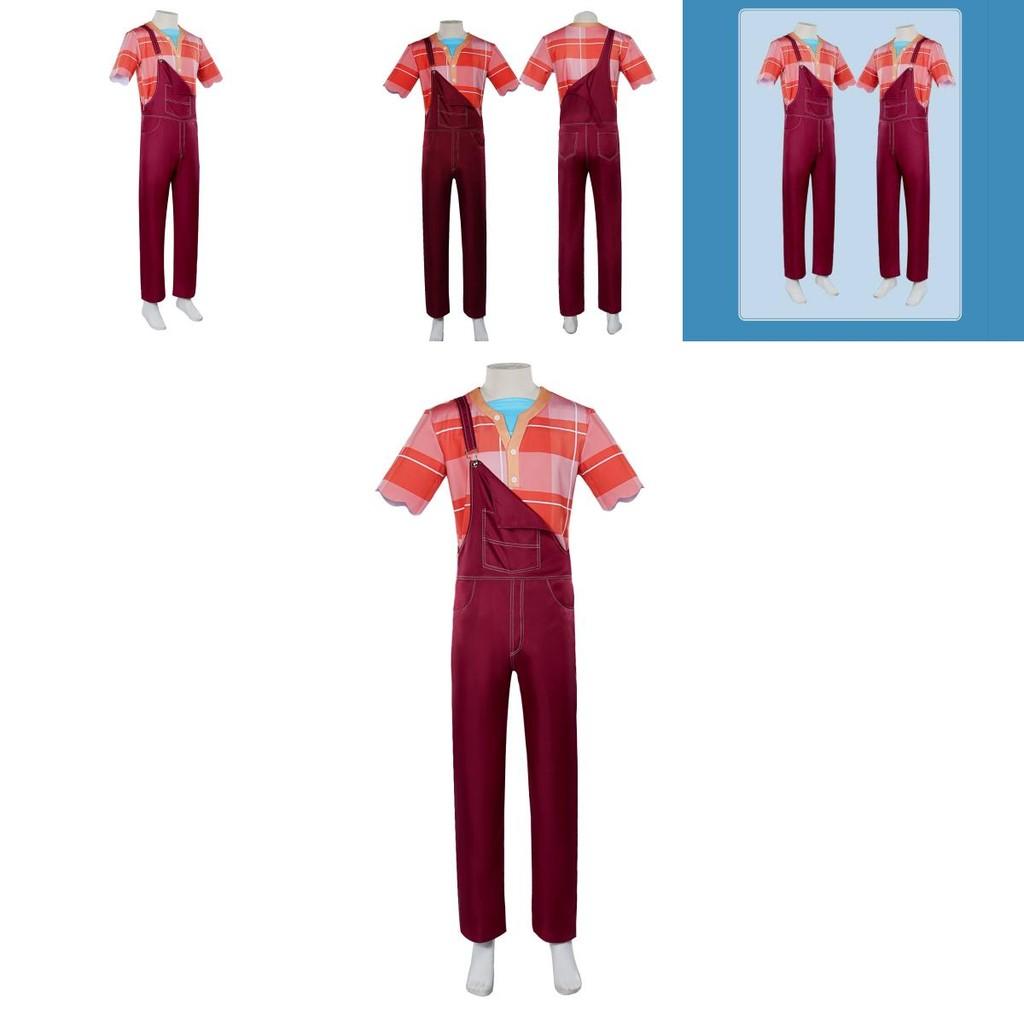 Wreck It Ralph Cosplay Costume With Polyester Blend And Playful Design For Kids And Teens