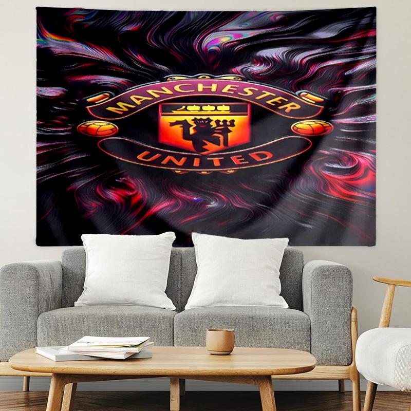 Football team Print Tapestry, Lightweight Wall Hanging, for Bedroom, Dorm, Living Room, Home Art Decor - Birthday Christmas Gift for Friends