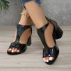 2024 Latin Dance Shoes Fashion Mesh Women Shoes for Dancing Ballroom Modern Tango Salsa Women's High Heels Dance Shoes