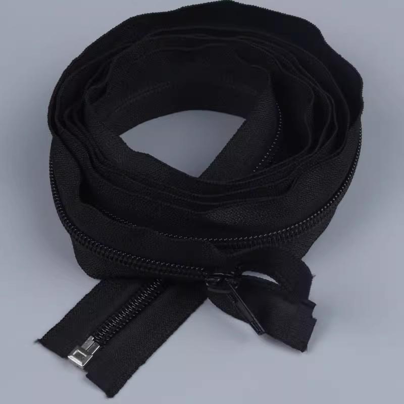 3 PCS #5 Nylon Zippers, 1.8 Meters Long Zipper for DIY Sofa Cushion Covers, Bedding Duvet Cover Replacement Zipper, Sewing Craft Supplies