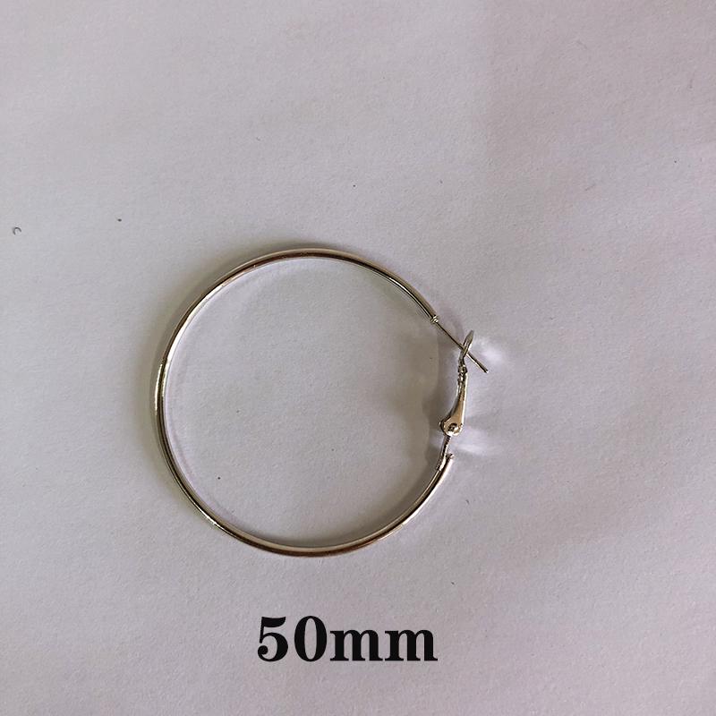 Модные серьги Серьги-кольца Большие серьги Преувеличенные серьги-кольца в стиле хоп Ювелирные изделия Женские большие серьги AVE