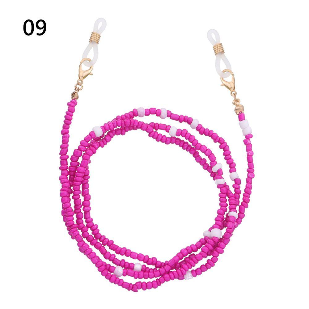 Разноцветные цепочки для очков, бусины, цепочки для масок, держатель для очков, ремешок, цепочки для очков, ремешок для маски из бисера