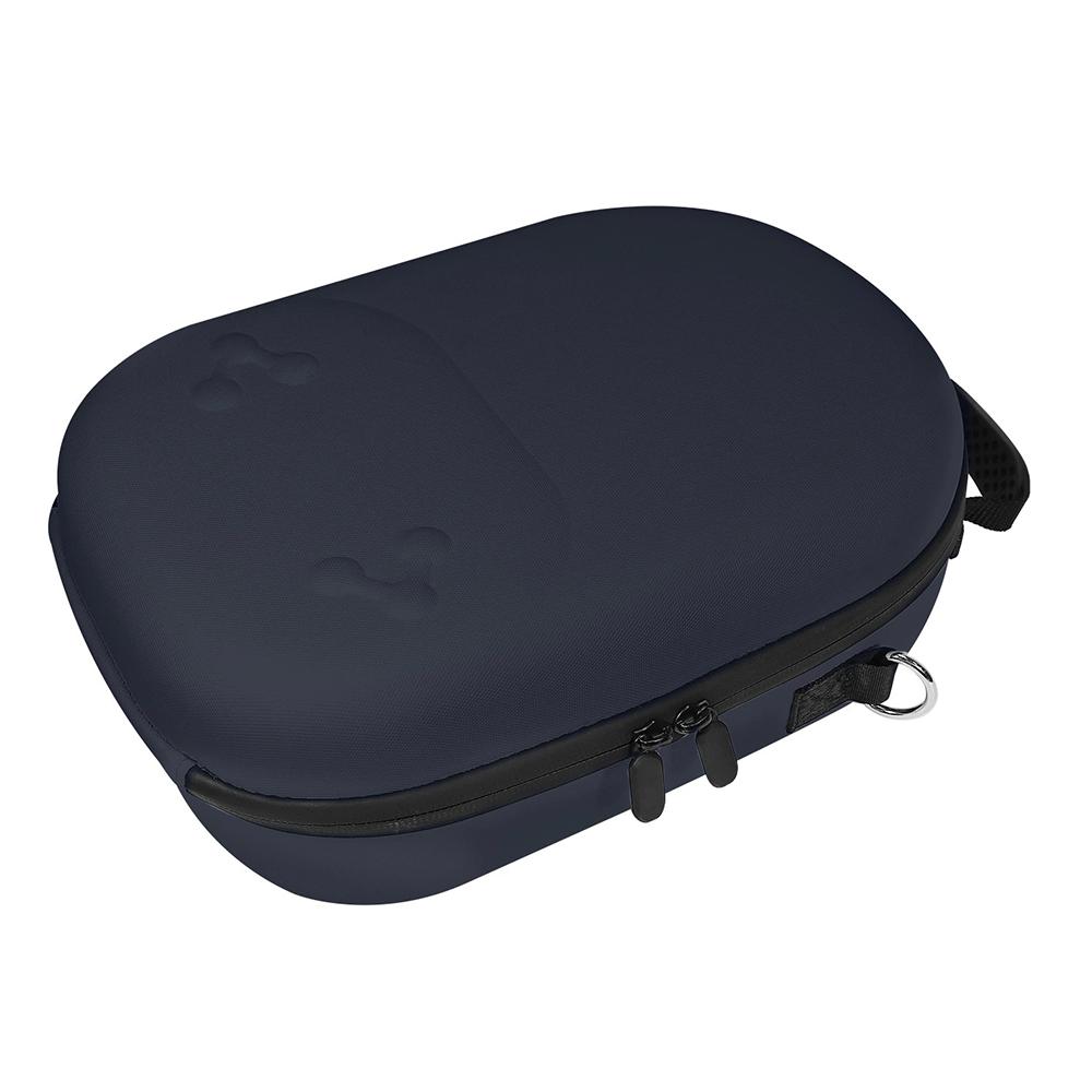 For Meta Quest 3S Storage Bag VR Headset Carrying Case with Lenses Protector Hard Shell EVA Leather Bag Shock Resistant