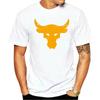Men Women T-Shirt Brahma Bull The Rock Project Printing T Shirt Casual Fashion Streetwear Hombre Camisetas Oveisized Unisex Tees