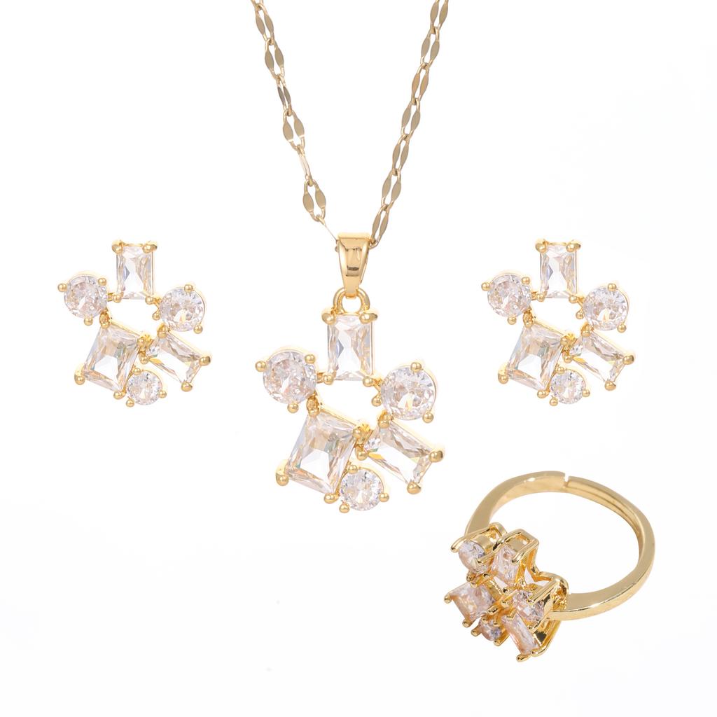 Цирконовое ожерелье Женский дизайн Sense Персонализированный универсальный комплект