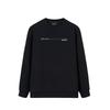 Casual Comfortable Simple Universal Pullover Round Neck Sweatshirt Men Sweatshirt Basic-Black 152537705-3