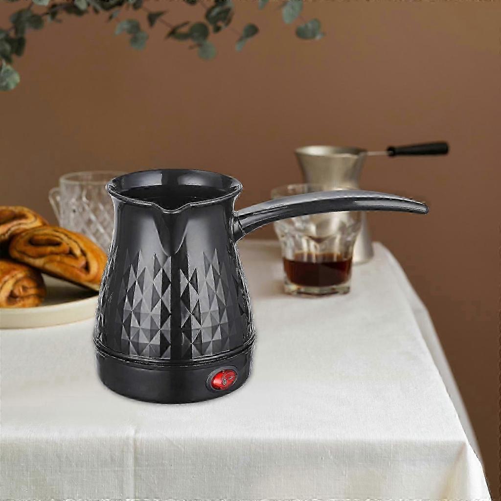 Electric Turkish Coffee Pot Water Kettle with Handle 500ml Lightweight Turkish Coffee Maker Coffee Kettle for Home Restaurant