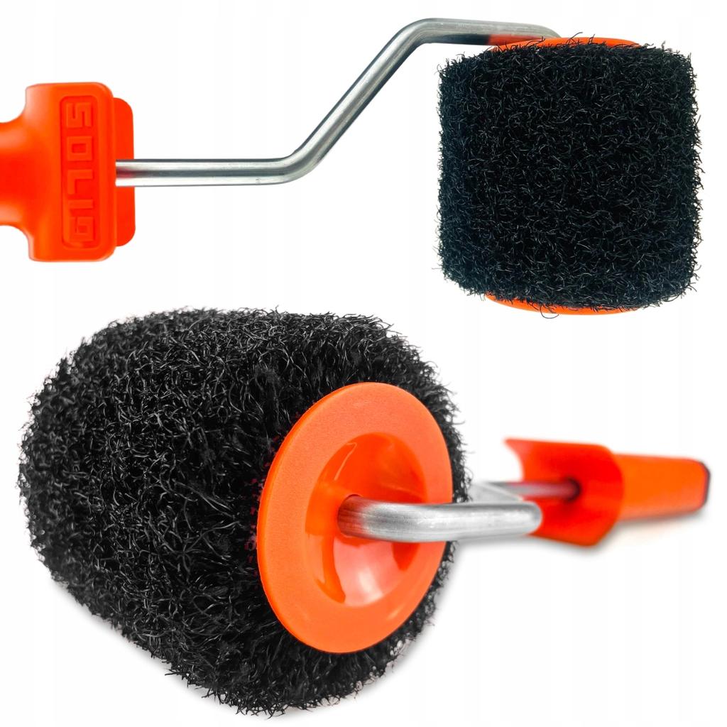 Solid Smoothing Roller, 80mm Handle 6201