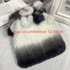 Real Fur Beanies Hat Russia Women Warm Real Rex Rabbit Fur Hats Rabbit Fur Cap Elastic Knitted