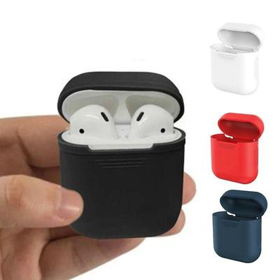 Силиконовый противоударный защитный чехол для Apple AirPods, чехол, беспроводная коробка для наушников, аксессуары
