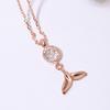 Whale Tail Necklace Na0635