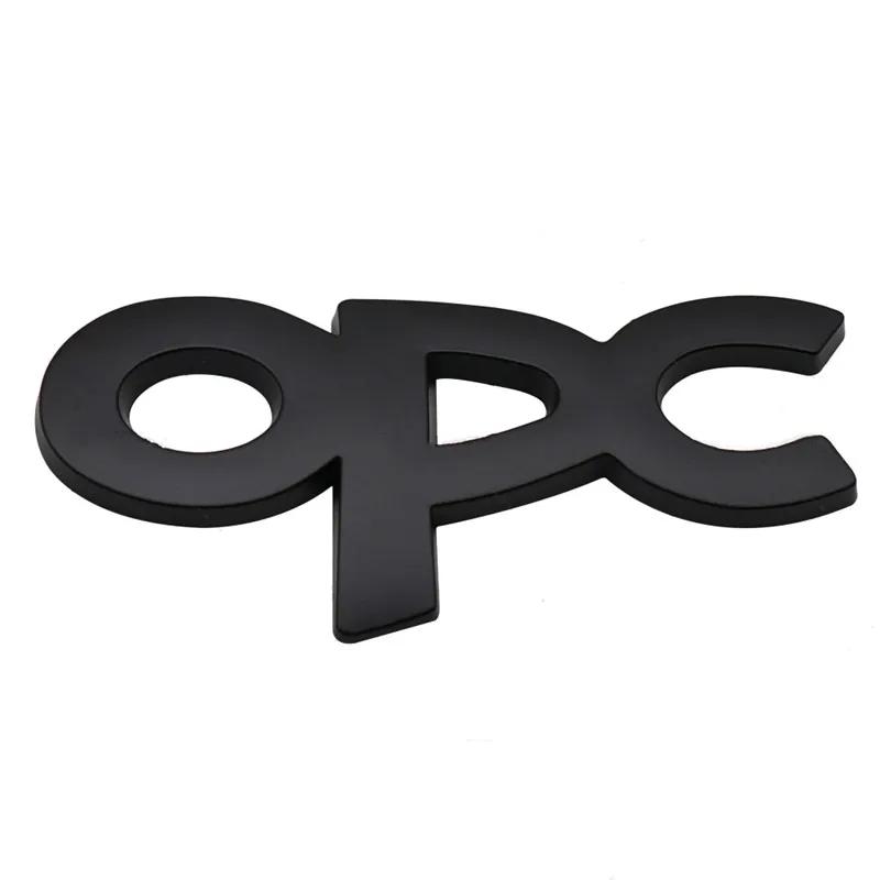 3D металлическая OPC линия, задняя часть багажника, эмблема багажника, значок, наклейка, аксессуары для Opel Insignia Corsa E Astra HJD Zafira Vectra