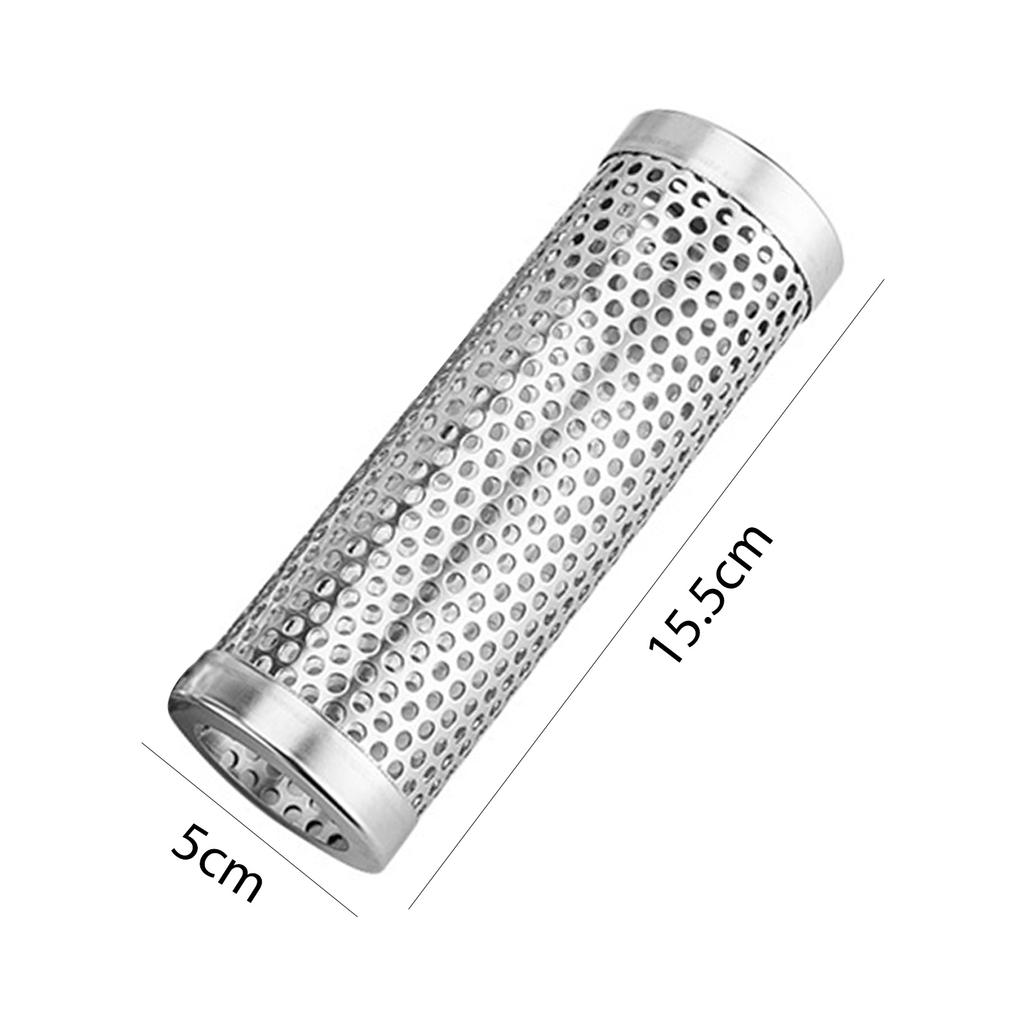 6/12 дюймов дымовая труба для гриля барбекю из нержавеющей стали 304 круглая сетка для курения кемпинга устойчивая к высоким температурам аксессуары для барбекю