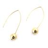 [M9316] - Gold 'Marble' Earrings