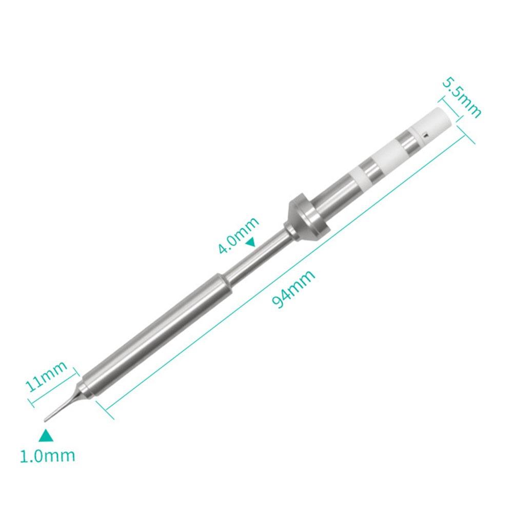 Мини-паяльник 70 Вт, жало для паяльника, никелированное, универсальный микропаяльник, медный сердечник, сварочный инструмент, аксессуары для пайки