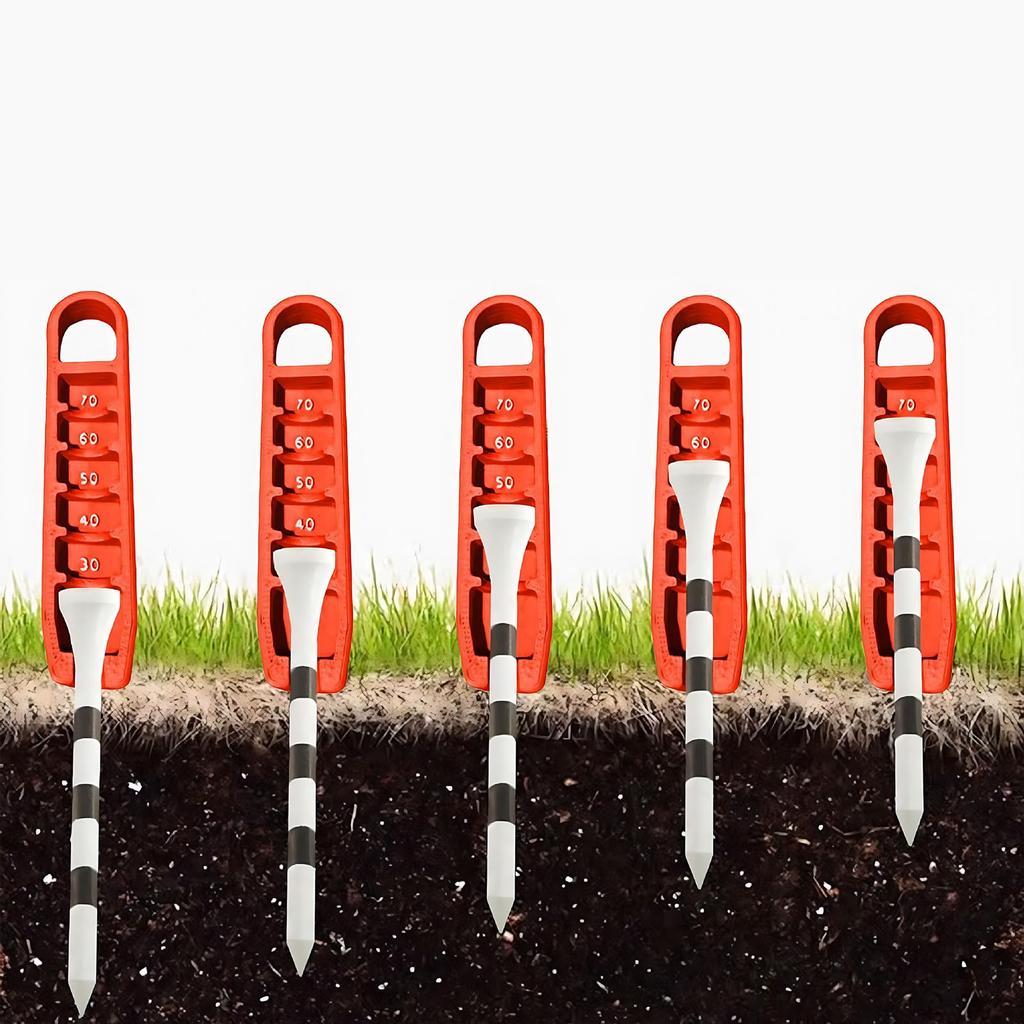 Golf Tees Height Gauge Elevator Precisions Ball Height Setter Portable Adjuster Training Tool Golf Accessories Tool