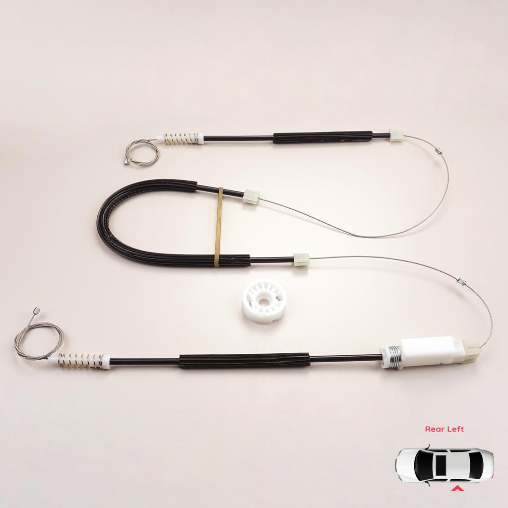 BROSS Автозапчасти BWR1231 Комплект для ремонта электрического стеклоподъемника Задняя левая сторона для A5 S5 Купе 2008-2013