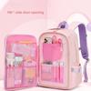 Useful Students Backpack Cartoon Rabbit Book Storage Tear Resistance Portable Smooth Zipper Bookbag School Bag