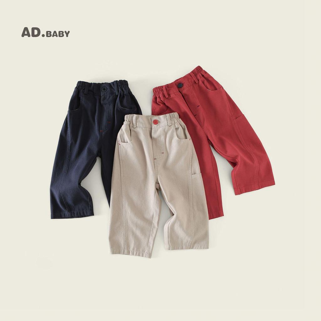 Новые осенние детские широкие брюки карго – модная хлопковая повседневная одежда для мальчиков и девочек