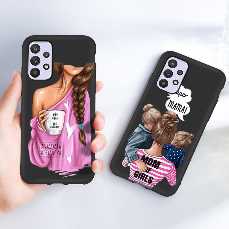 Чехол для телефона Samsung Galaxy A32 «Супер мама», чехол для детского телефона, чехол для Samsung A32 4G A 32 A51 A52 A71 A72 A70 A50 A12 A21S, мягкий чехол