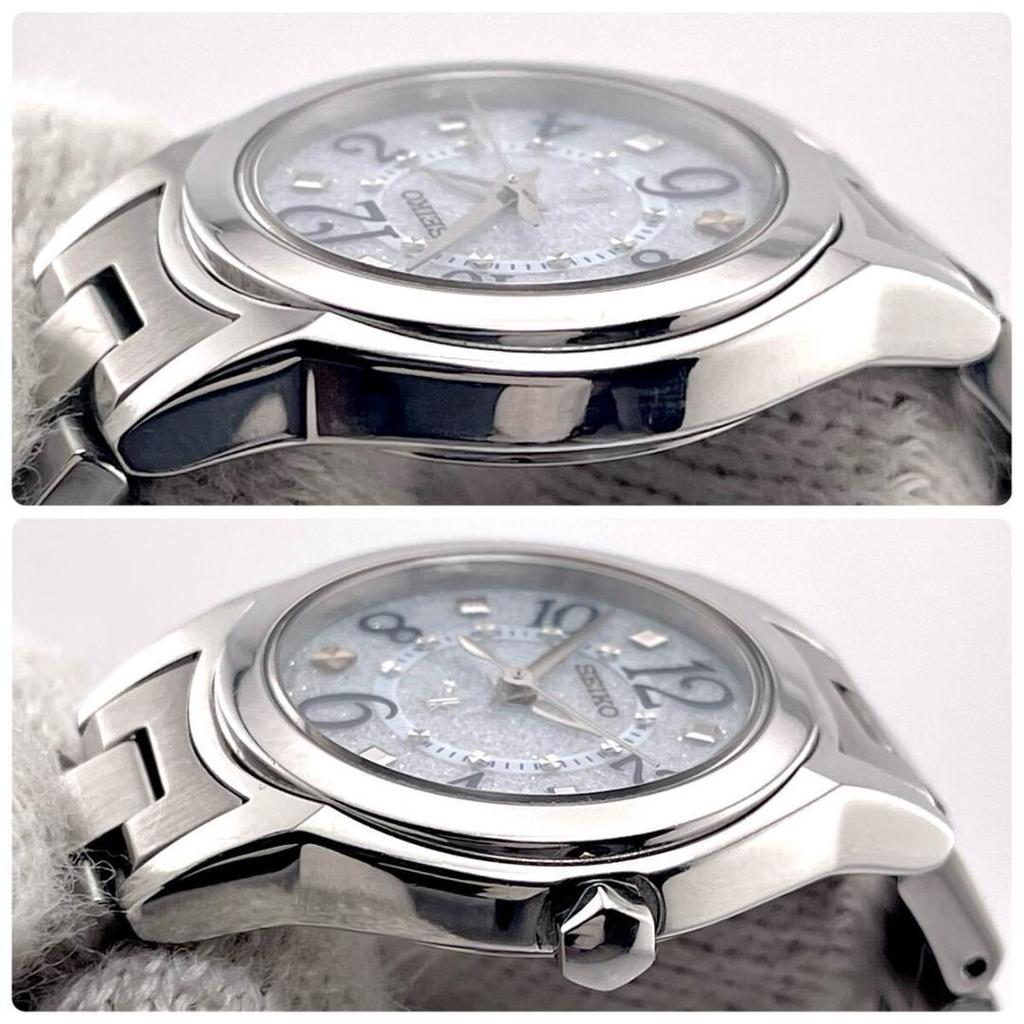 [USED] Working Seiko Lukia Dress Watch V111-0CA0 with Glitter Dial