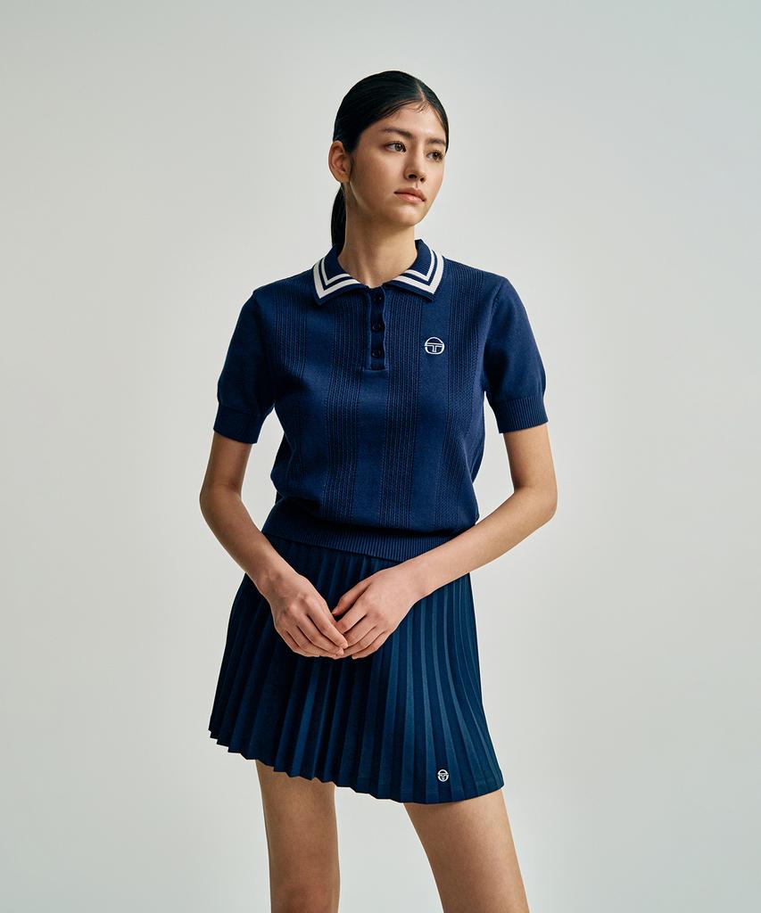 SERGIO TACCHINI W Повседневный мужской лонгслив-поло с коротким рукавом