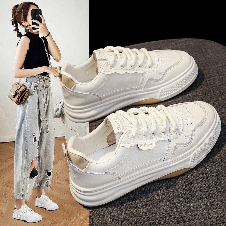 Маленькие белые туфли женские модели весна и осень сотня с студентками женские спортивные повседневные туфли для сноубординга