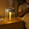 2L LED Humidifier Night Lights Double Nozzle Humidifier Smart USB Humidifier Desktop