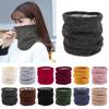 Unisex Fleece-Lined Neck Warmer Snood - Windproof, Versatile, Ideal for Autumn/Winter Cycling and Outdoors