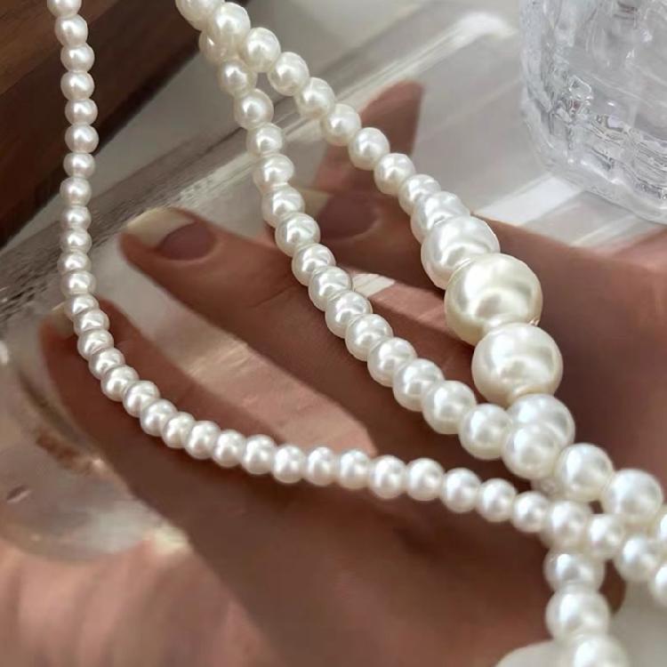 Модное жемчужное свадебное колье для женщин, цепочка-ожерелье, ювелирное изделие на годовщину