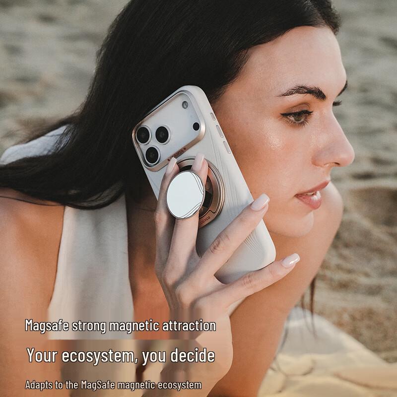 Juese Холодный фарфор Кнопка камеры Кожаный чехол для телефона для серии iPhone 17