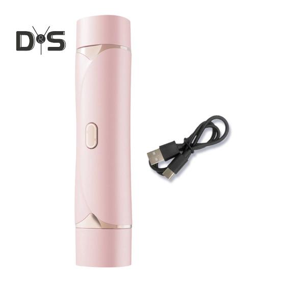 Женская электробритва с двумя головками, светодиодный дисплей, USB-перезаряжаемая, IPX7, водонепроницаемая, портативная, для лица, тела, зоны бикини, рук, ног, эпилятор, бритва