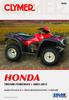 Книга Honda TRX500 Foreman Series ATV (2005-2011) Service Repair Manual