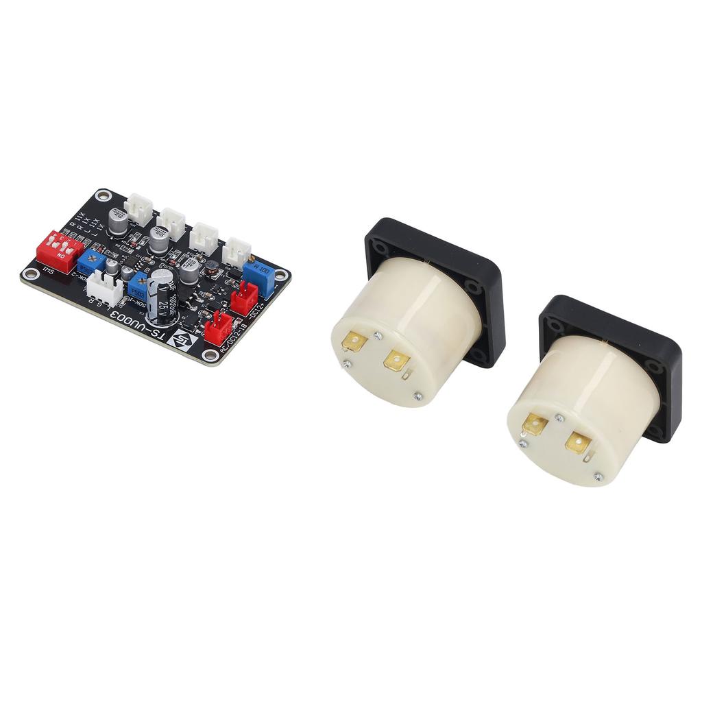 VU Meter with Yellow Backlight High Accuracy Driver Board Flex Cables for Recording Studio