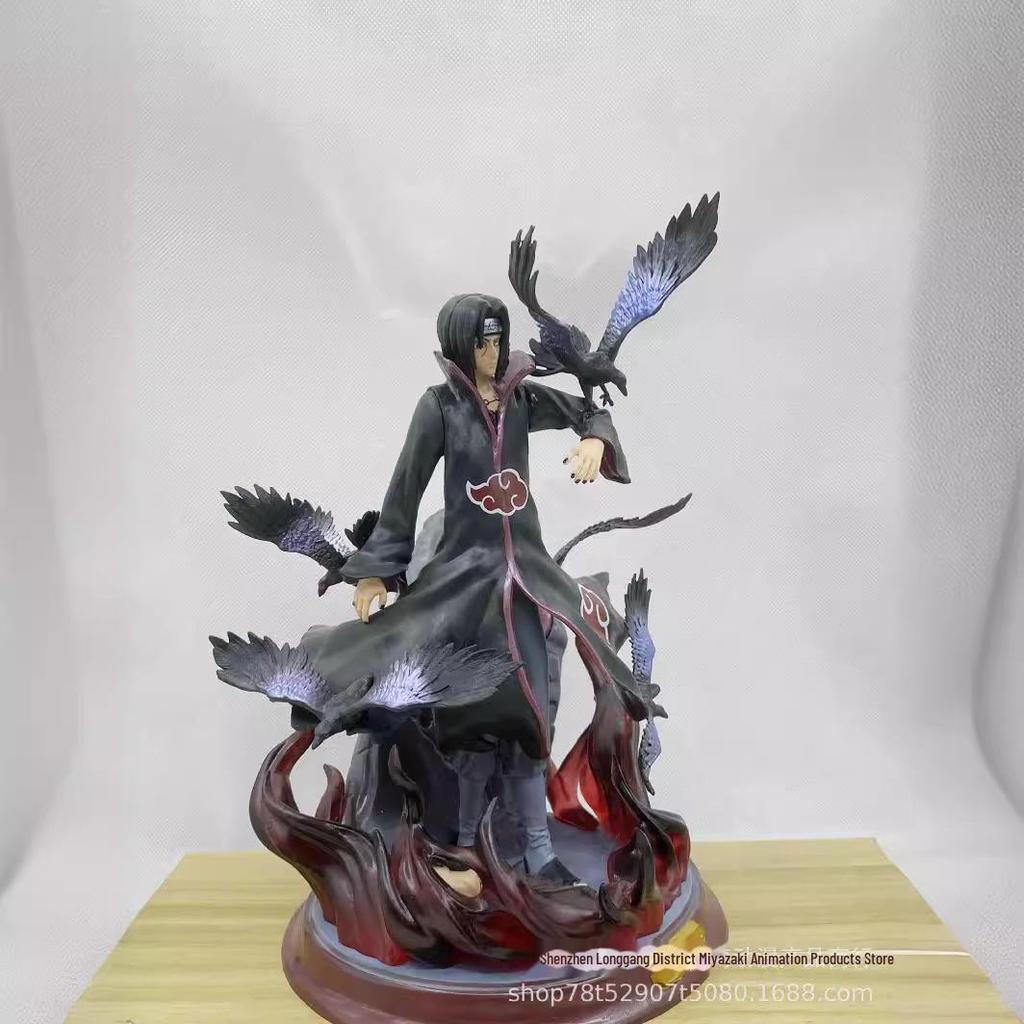 Статуя Итачи Учиха Г.К.: Наруто-версия Зала Воронов, высококачественный аниме-орнамент