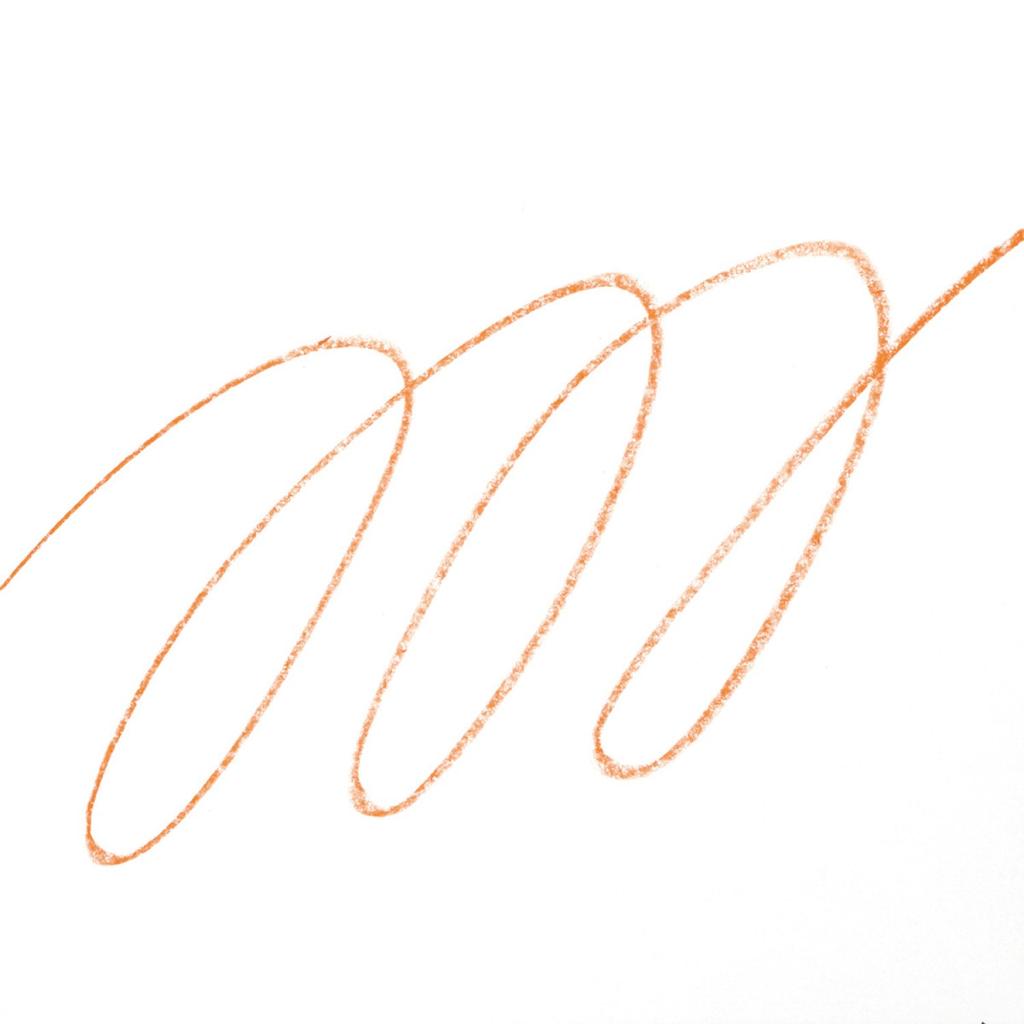 Mitsubishi Pencil Dermatograph Colored Pencils 7600 1 Oil-Based No. Orange, Dozen, K7600.4