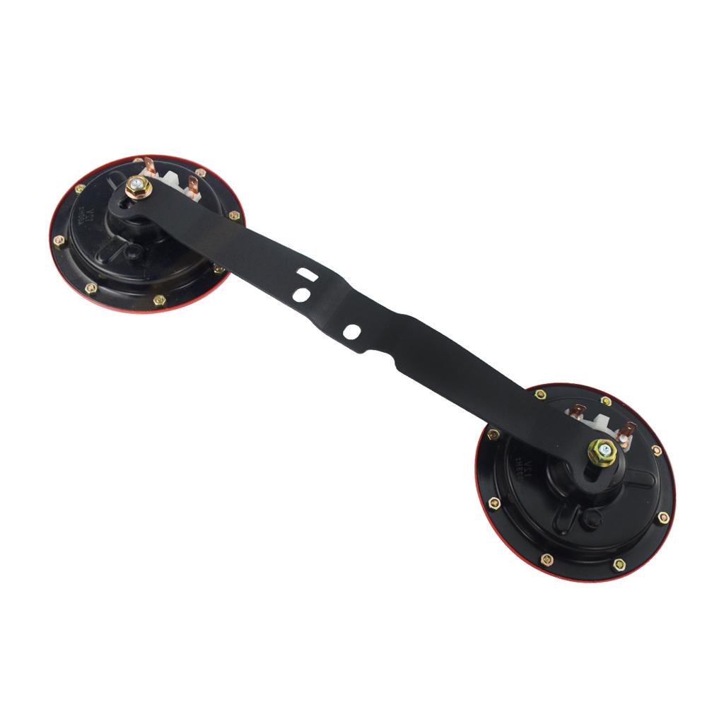 Horns Bracket & 2pcs 12v 115DB Super Loud Compact Electric Air Horn For 2008-2014 Subaru Impreza WRX / STi