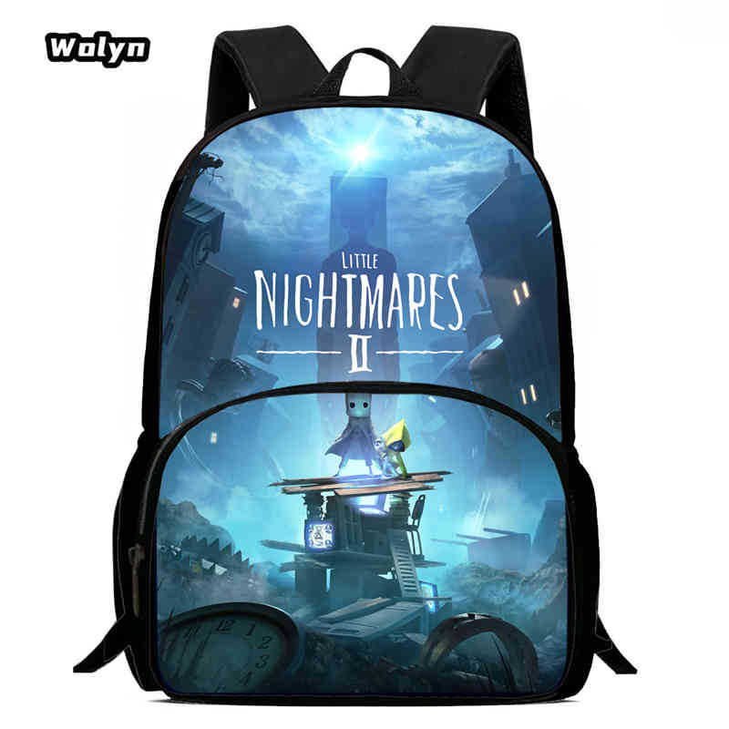 Школьный рюкзак Little Nightmare Многофункциональный Снижение нагрузки Большой вместимости