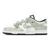 Nike Кроссовки Dunk Cyber Blue и Белый Фарфор, Кожаная Коробка-Сердце, Устойчивая к Истиранию, Низкие Скейтбордические Туфли, Унисекс DD1391-100(Команда773--)