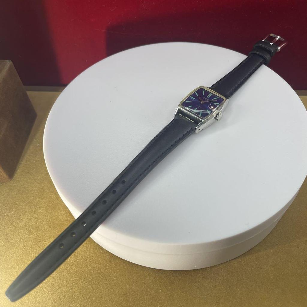 [USED] Overhauled, Extremely Rare Blue Dial 60s SEIKO Matic Lady Watch