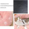 Кровать для кошки, кровать для собаки, плюшевая кровать для питомца, круглая кровать для питомца, зимний теплый коврик для собаки, съемный и моющийся коврик для питомца, также включает в себя дразнилку для кошки