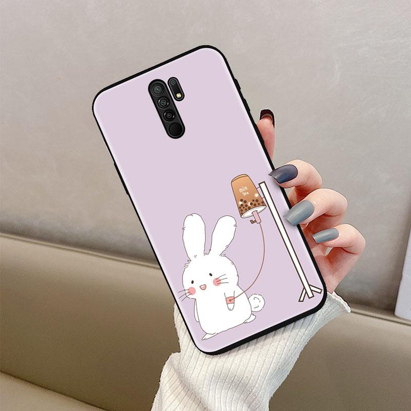 Cartoon Puppy Kitten Bunny Animal Pattern Soft Silicone Phone Case for Samsung Galaxy A50s IPhone Huawei Xiaomi Redmi Note 8 9 10 Pro OPPO Nokia Cover