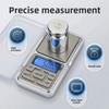 Balanza digital de bolsillo de alta precisión 0.01g para joyería y cocina portátil