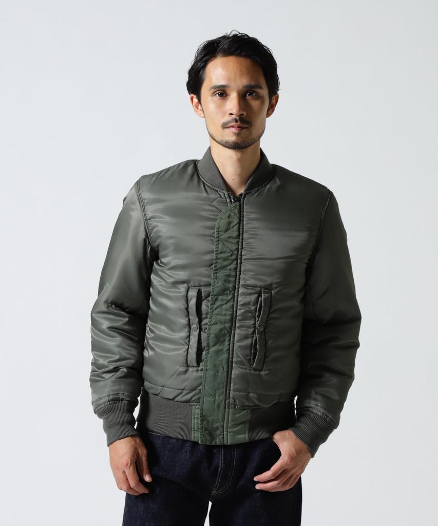 AVIREX WASHED MA-1 FLYING TIGERS Jacket Men's XL 401 Sage 783-5252012