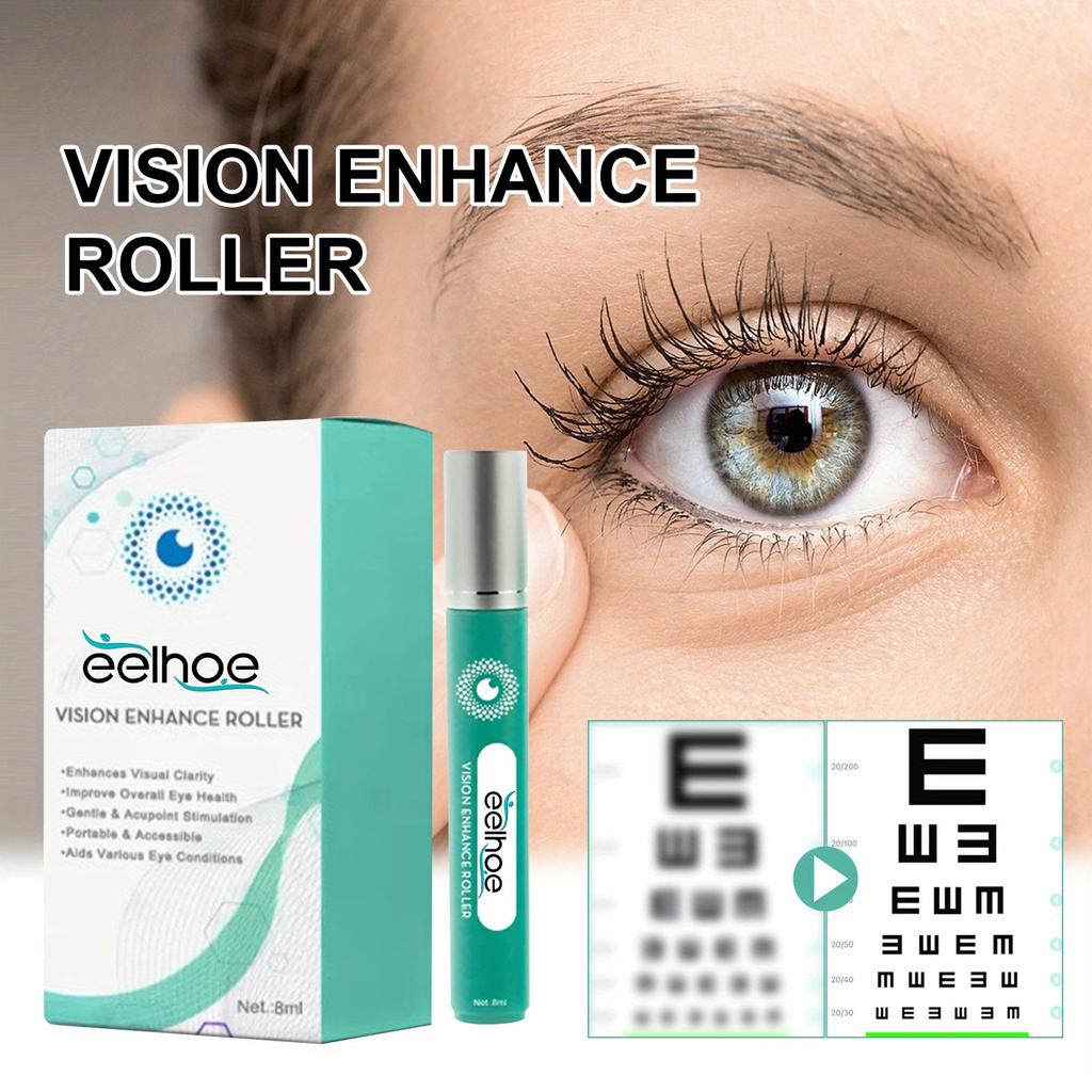 Eelhoe 2шт. Массажный ролик для глаз Relax Eye Нежный массаж Vision Relief Уход за сухими глазами и усталостью