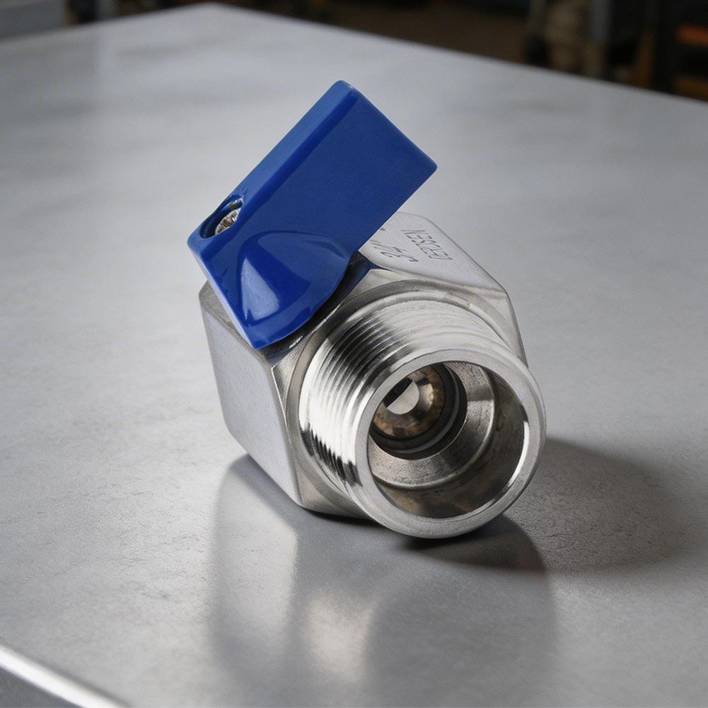 For Tight Spaces Compact Ball Valve Garden Water Connector Rust Resistant Seamless Operation Smooth Flow Control