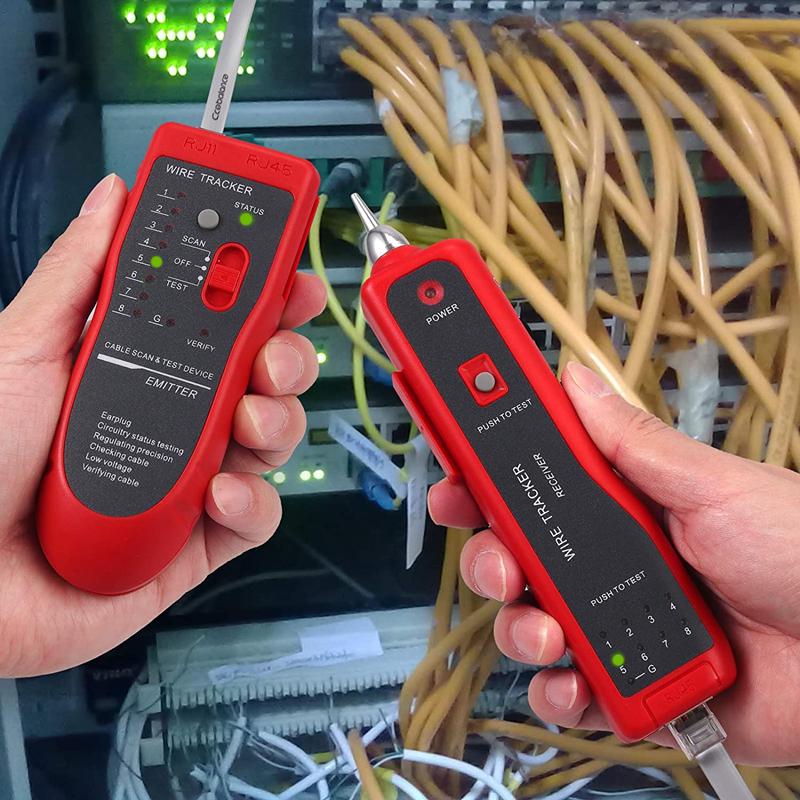 Многофункциональный сетевой кабельный тестер и искатель помехоустойчивых линий